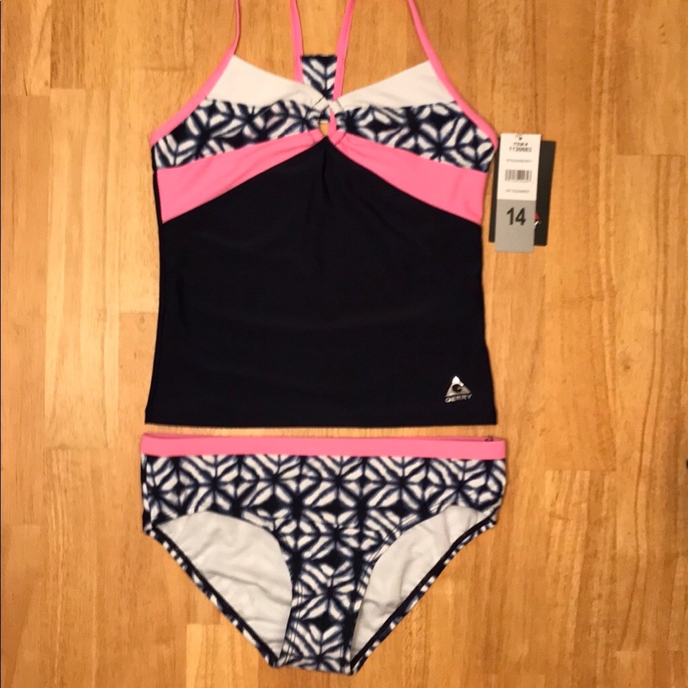 GARRY🔺Girls 3-Piece Swim Set, size (14) - Picture 2 of 3